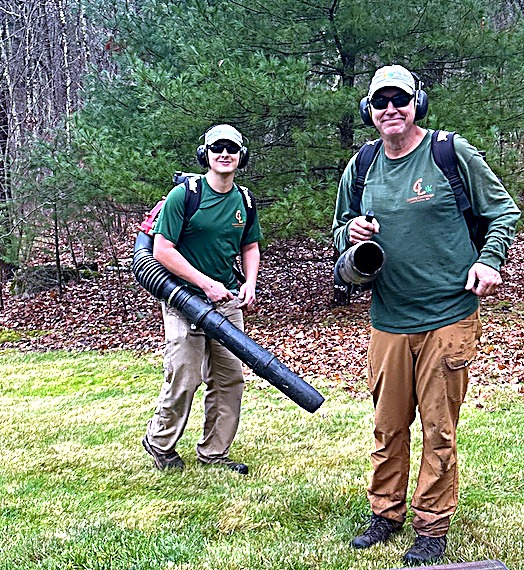 Corning Landscape crew at work
