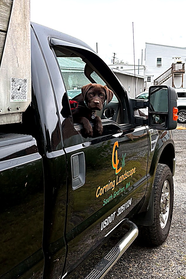 Corning Landscape truck